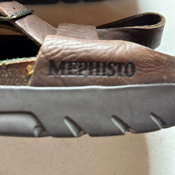 Mephisto Mobils Nadek Dark Brown Sandals Size 47 Men’s Size 12 USED CONDITION main image 8